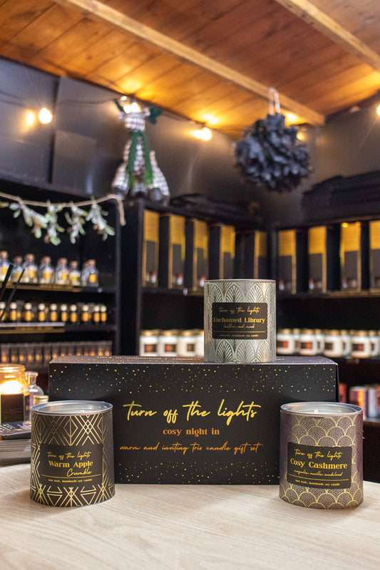 cosy night in trio candle gift set