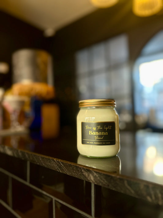 Banana Bread Honey Jar