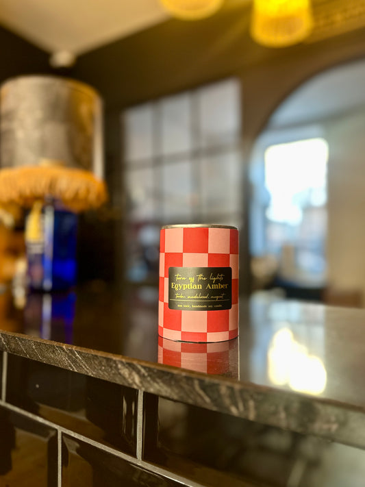 Egyptian Amber Upcycled Tin