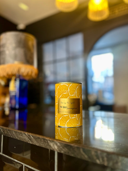 Wild Lemongrass Upcycled Tin