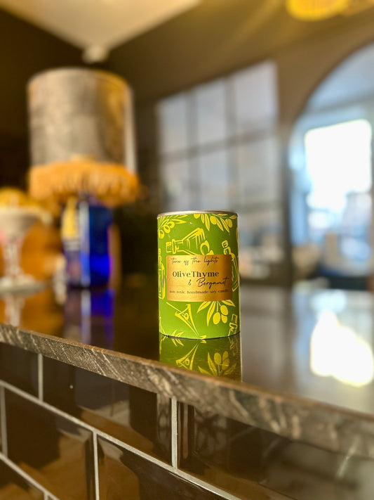 Olive Thyme & Bergamot Upcycled Tin