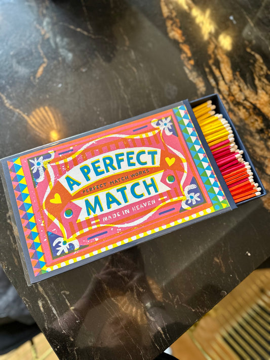 XL vintage match box