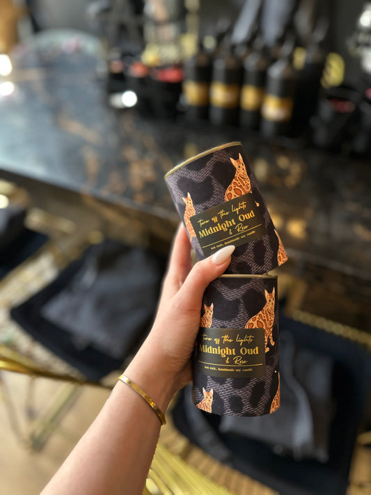 Personalised Cat Candle