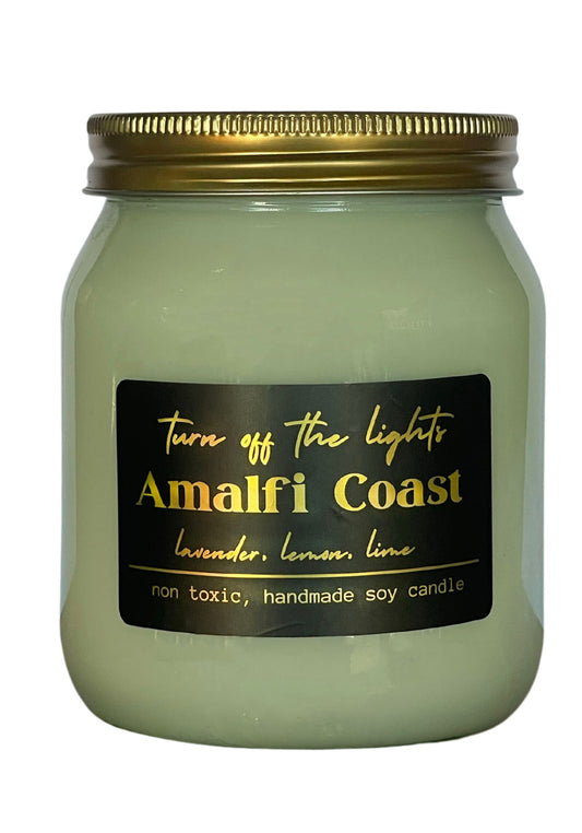 amalfi coast honey jar