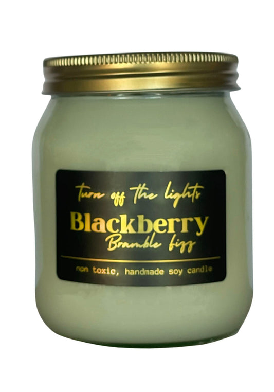 blackberry bramble fizz honey jar