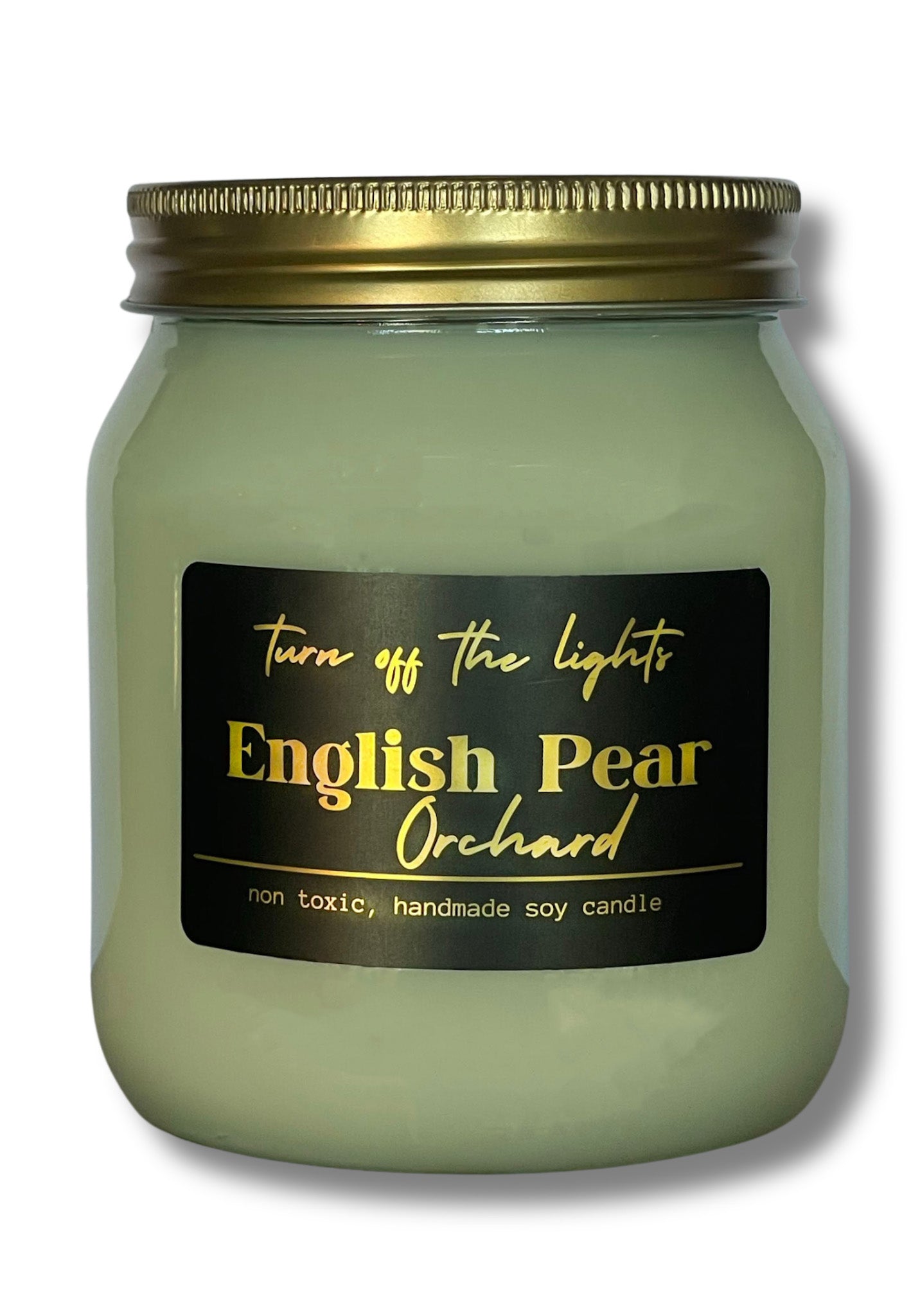 english pear honey jar