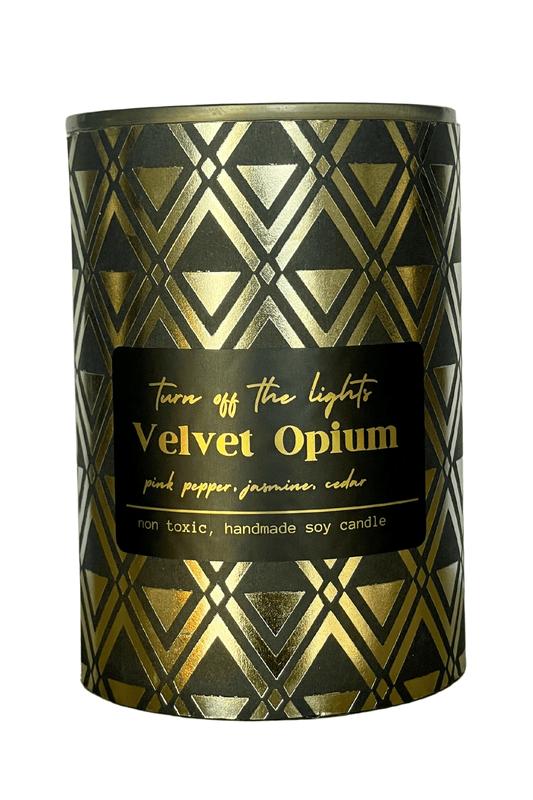 velvet opium upcycled tin